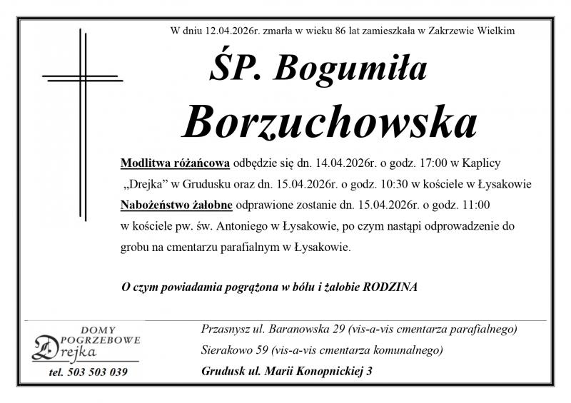 Bogumiła Borzuchowska