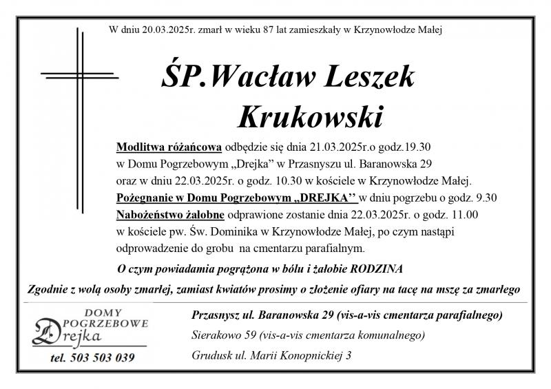 Wacław Leszek Krukowski