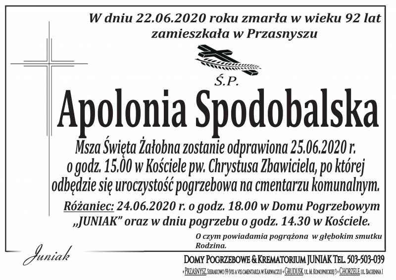 Apolonia Spodobalska