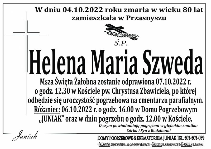 Helena Maria Szweda