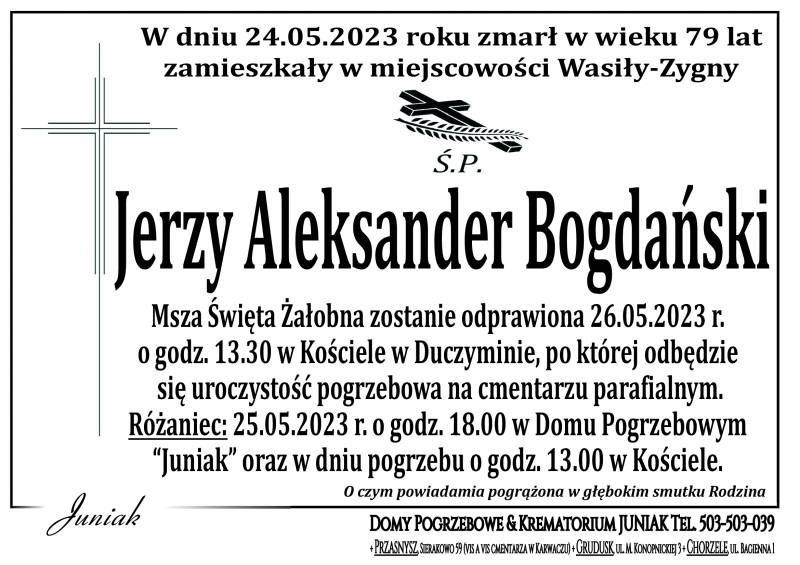 Jerzy Aleksander Bogdański