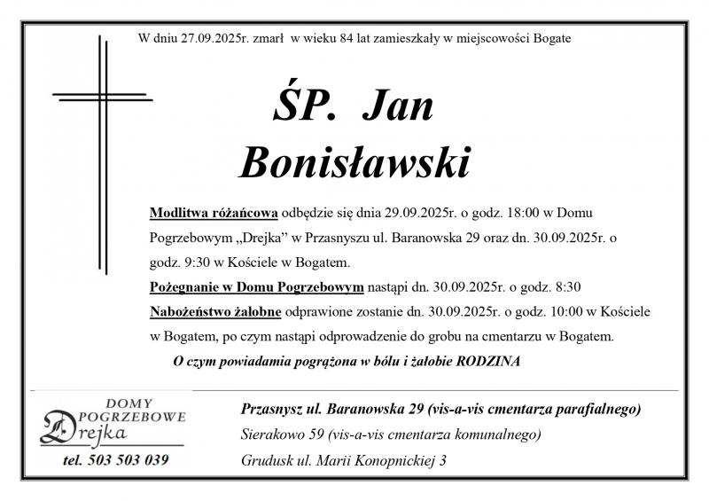 Jan Bonisławski