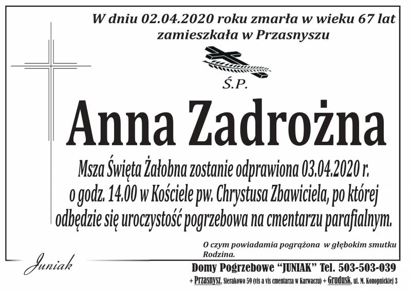 Anna  Zadrożna