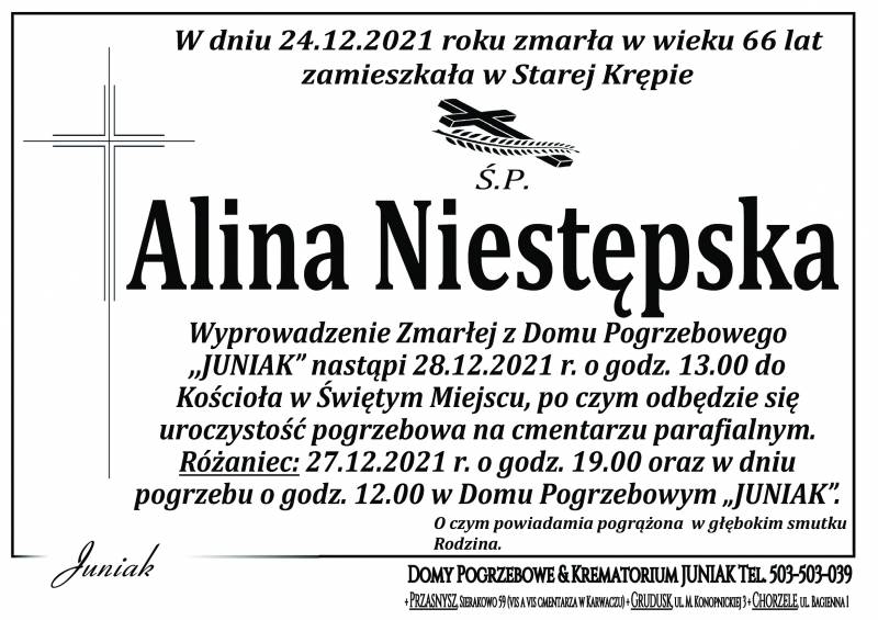 Alina Niestępska