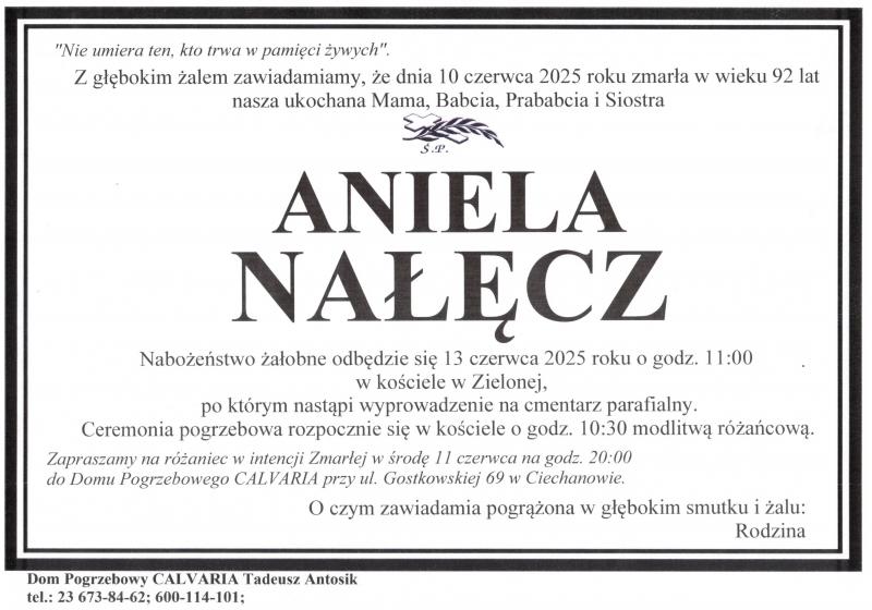 Aniela  Nałęcz
