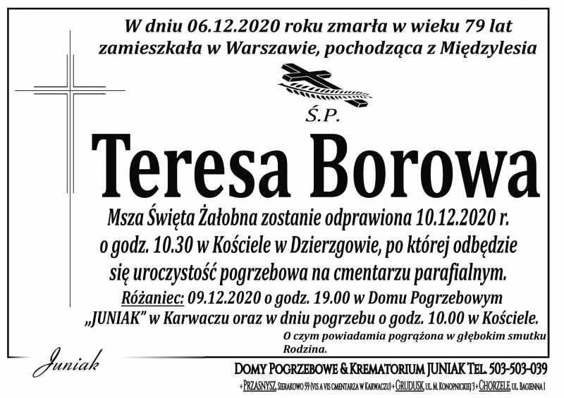 Teresa Borowa