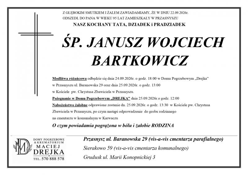 Janusz Wojciech Bartkowicz