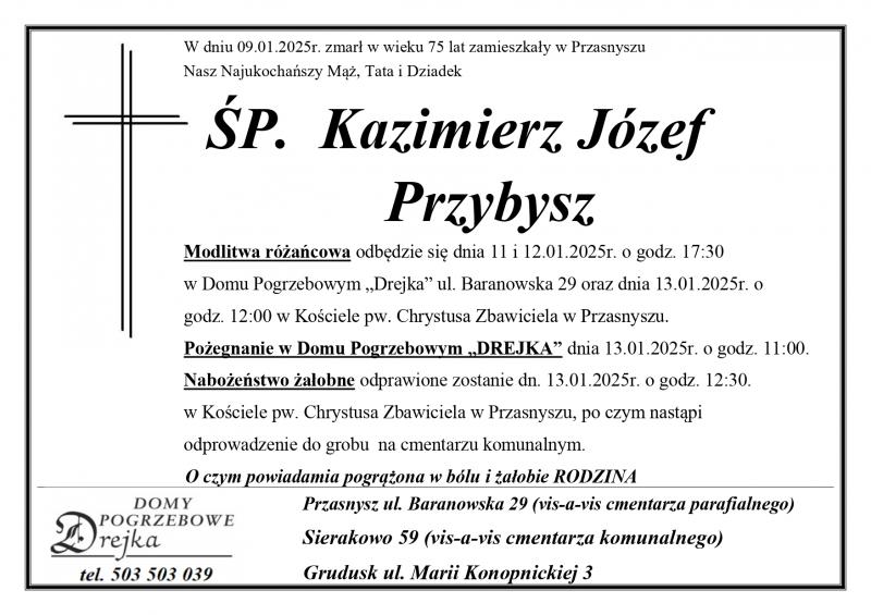 Kazimierz Józef Przybysz