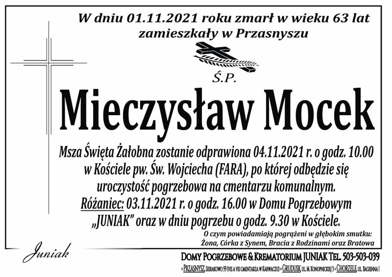 Mieczysław  Mocek