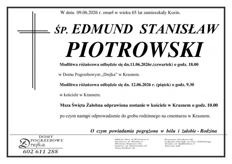 Edmund Stanisław Piotrowski