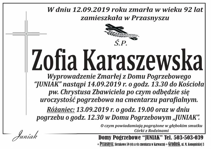 Zofia Karaszewska