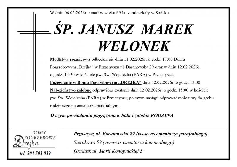 Janusz Marek Welonek