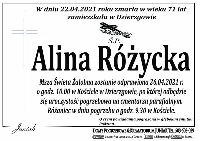 Alina Różycka