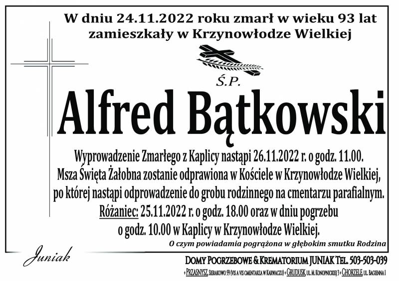 Alfred Bątkowski