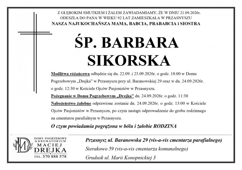 Barbara Sikorska
