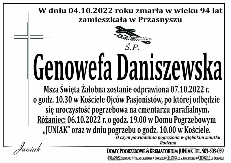 Genowefa Daniszewska