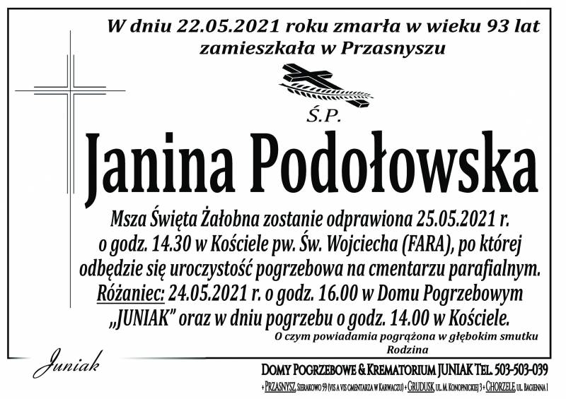Janina Podołowska