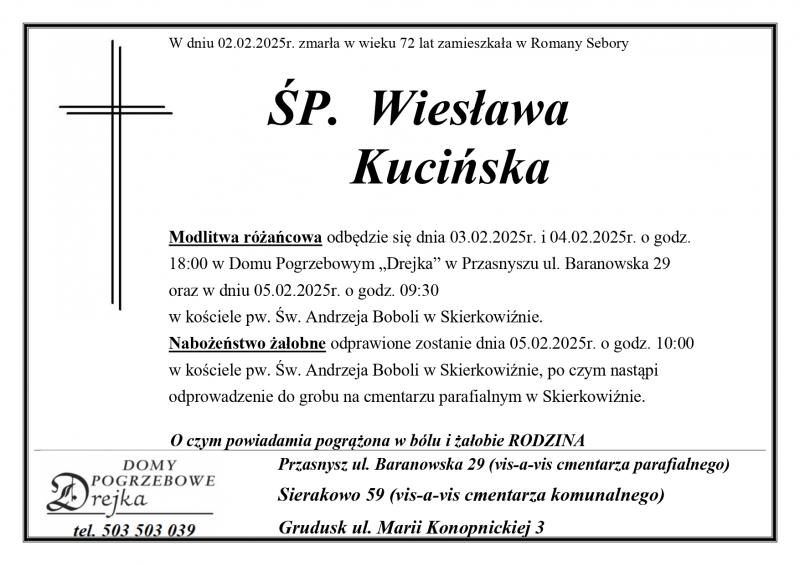 Wiesława Kucińska