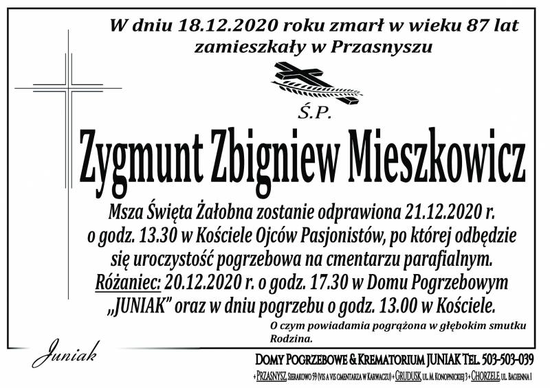 Zygmunt Zbigniew Mieszkowicz