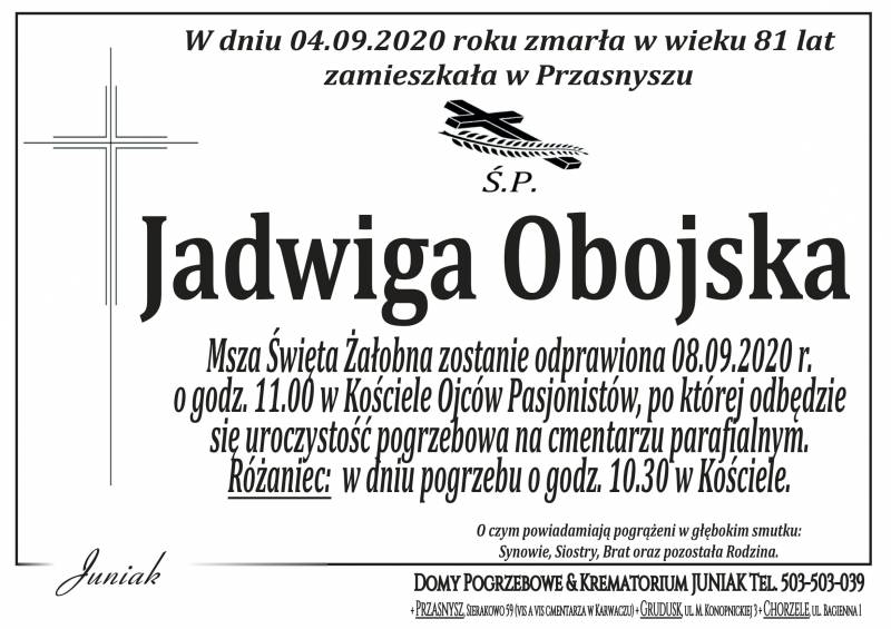 Jadwiga Obojska