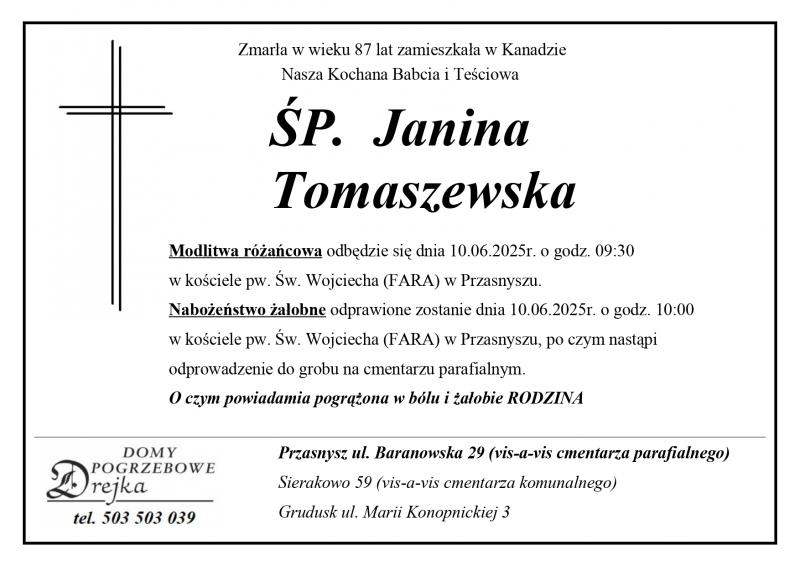 Janina Tomaszewska