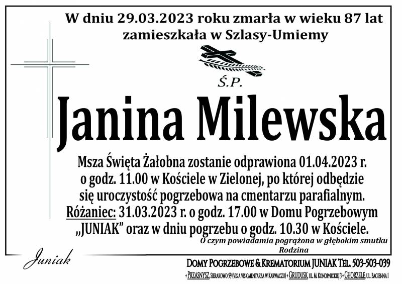 Janina Milewska