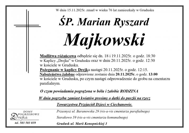 Marian Ryszard Majkowski
