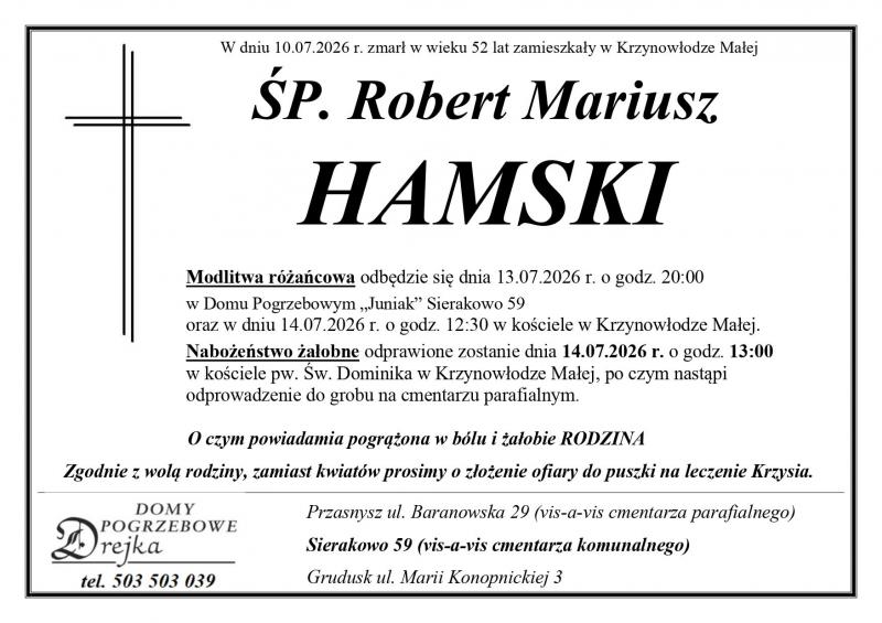 Robert Mariusz Hamski