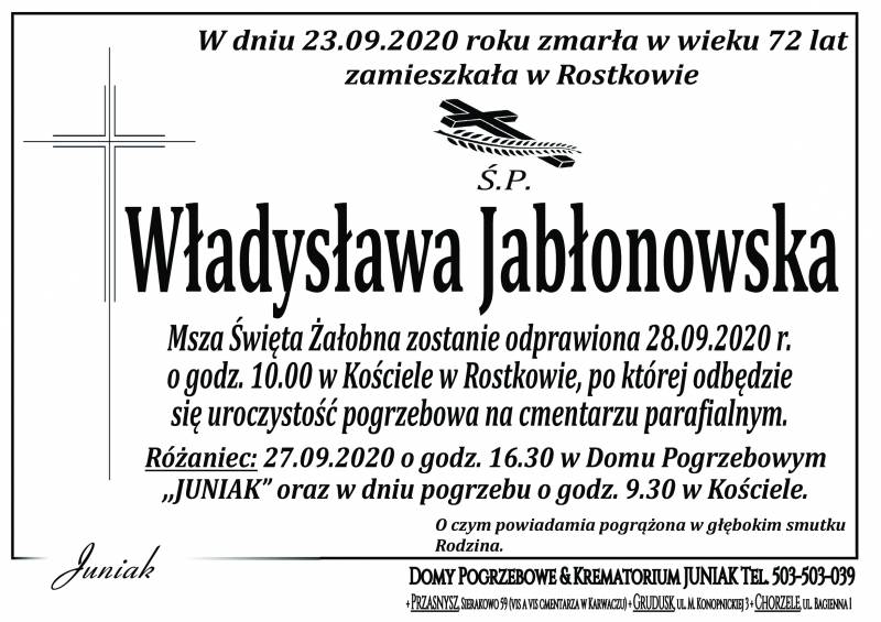 Władysława Jabłonowska