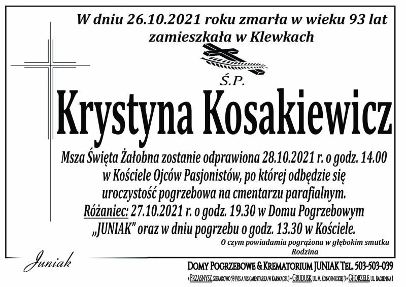 Krystyna Kosakiewicz