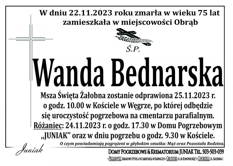 Wanda Bednarska