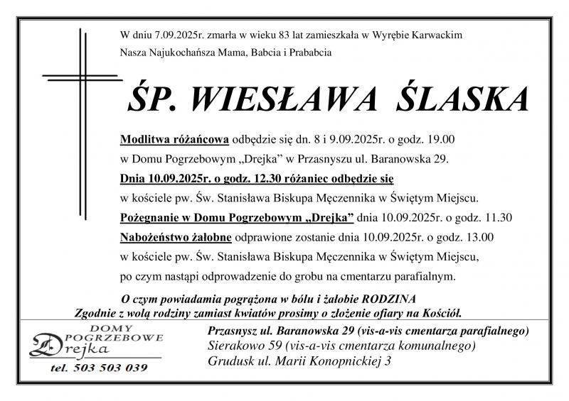 Wiesława Śląska