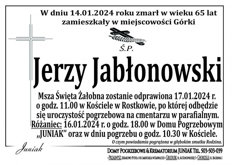 Jerzy Jabłonowski