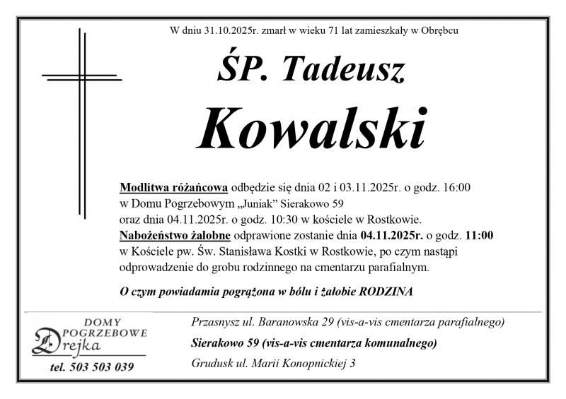 Tadeusz Kowalski