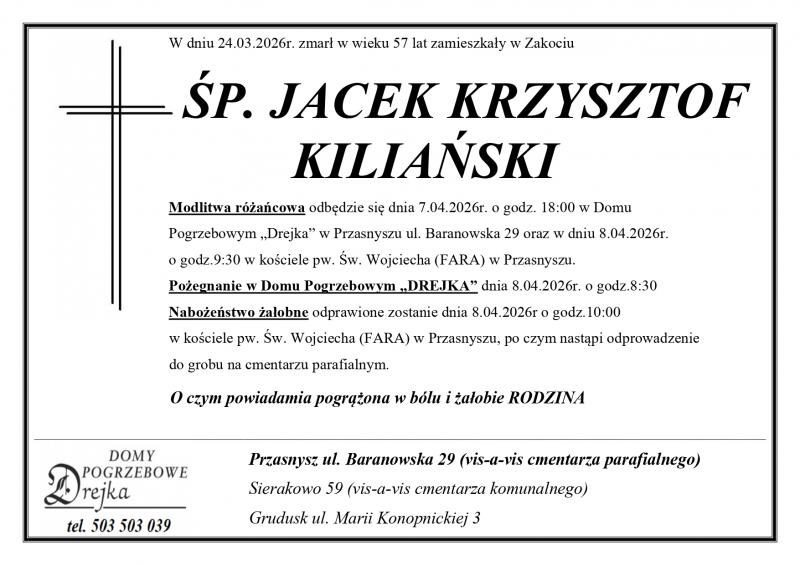 Jacek Krzysztof Kiliański