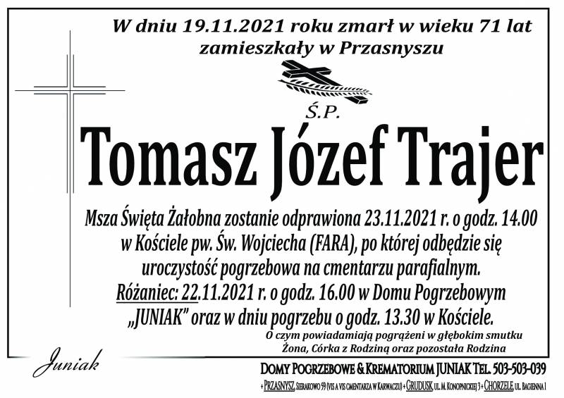 Tomasz Józef Trajer