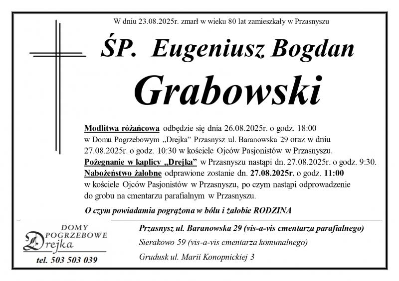 Eugeniusz Bogdan Grabowski