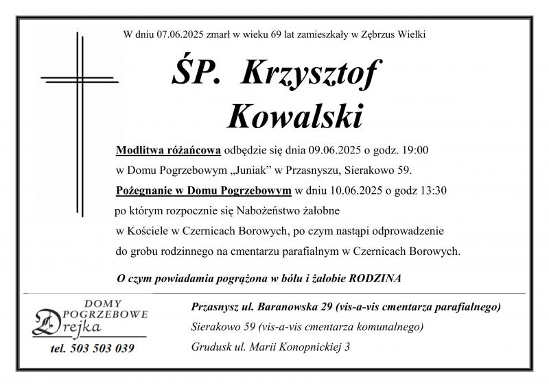 Krzysztof Kowalski