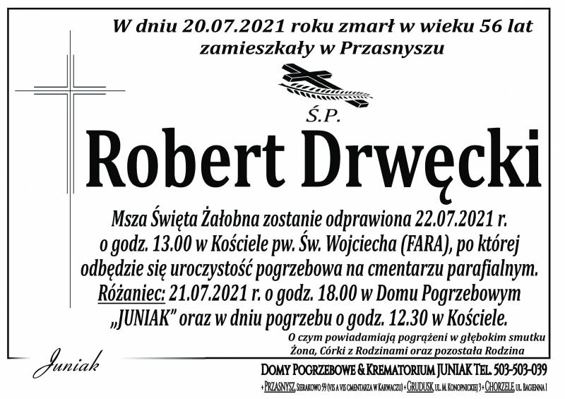 Robert  Drwęcki