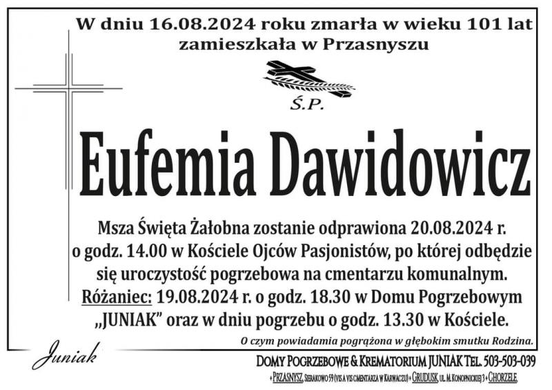 Eufemia Dawidowicz 
