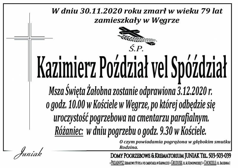 Kazimierz Poździał vel Spóździał