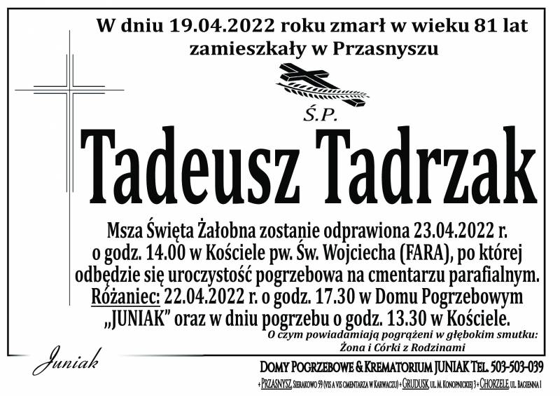 Tadeusz Tadrzak