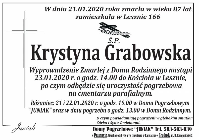 Krystyna Grabowska