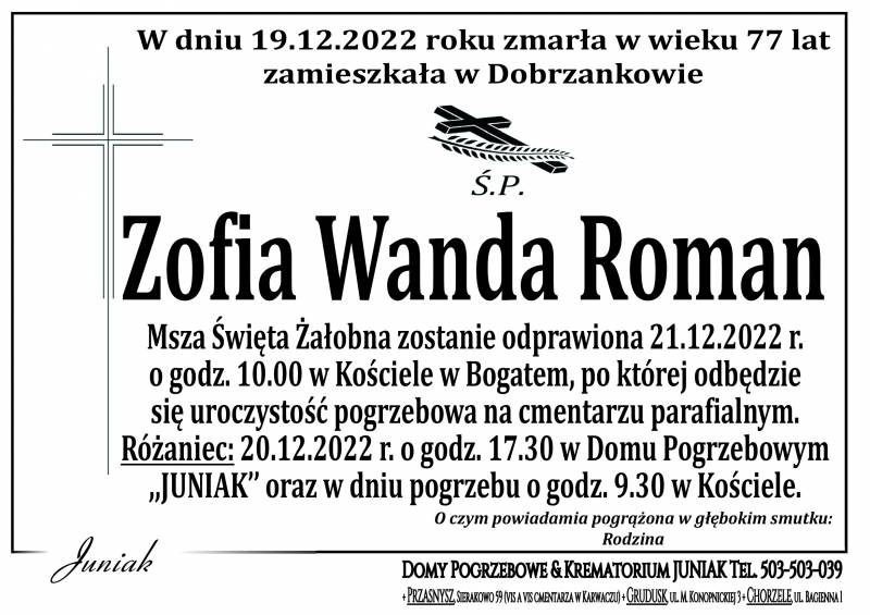 Zofia Wanda Roman