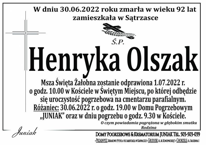 Henryka Olszak