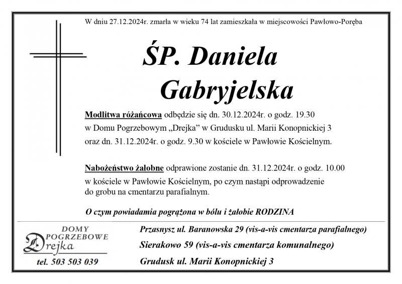 Daniela Gabryjelska