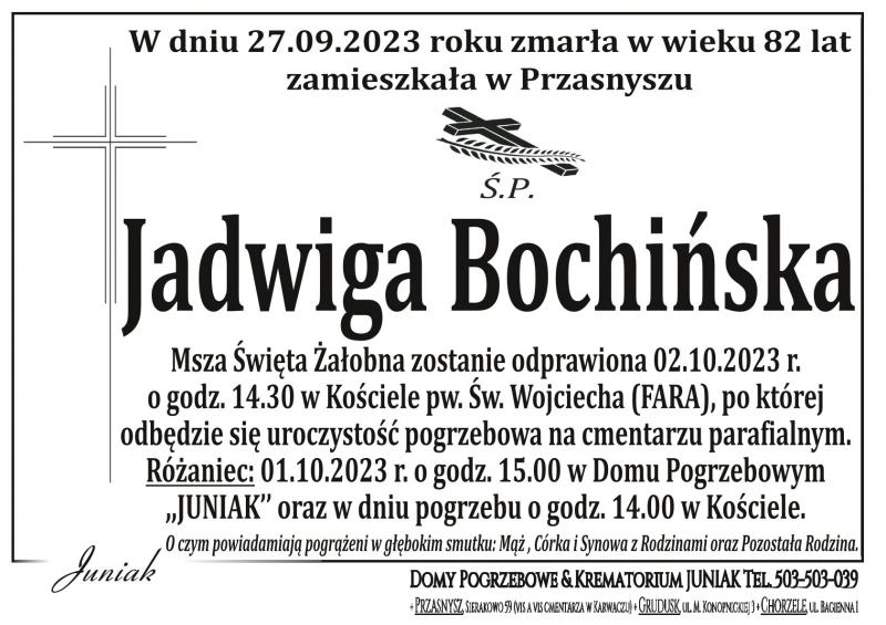 Jadwiga Bochińska