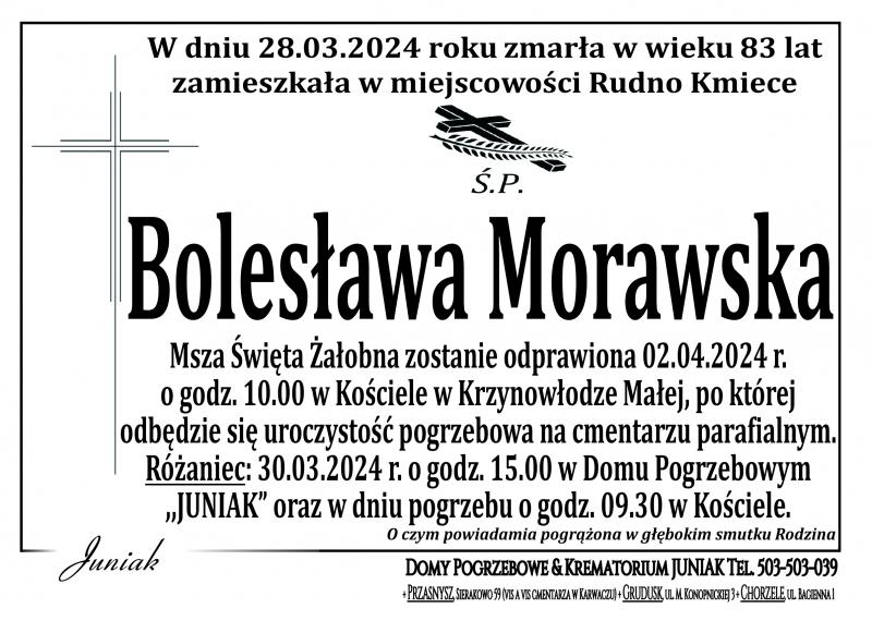 Bolesława Morawska