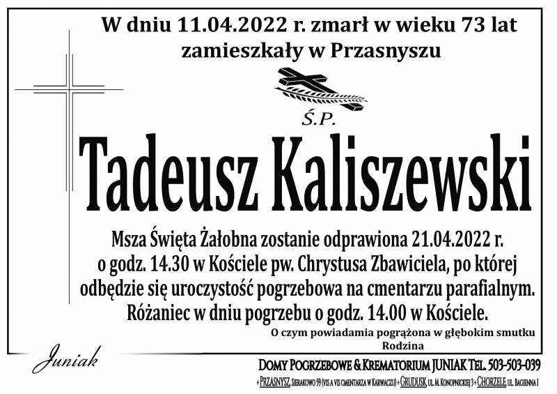 Tadeusz Kaliszewski