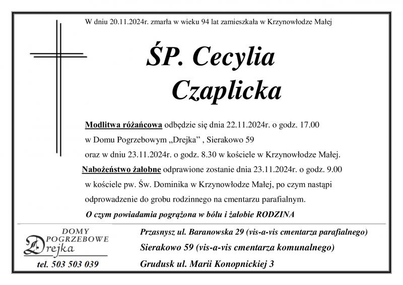 Cecylia Czaplicka